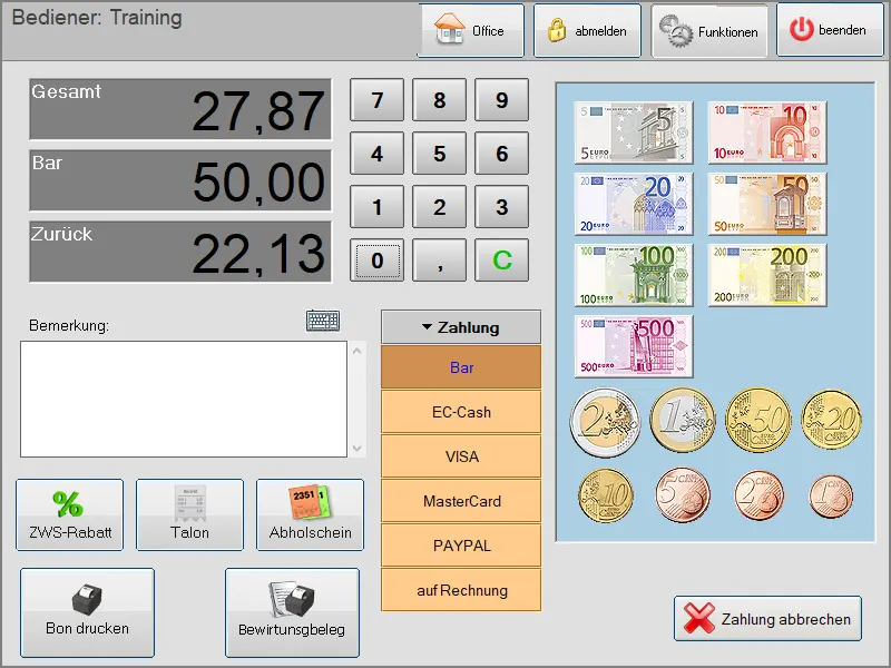 Suite TSE – Screenshot