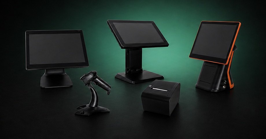 POSprom Kassensysteme: Touch-Kassen, Barcode-Scanner und Bondrucker